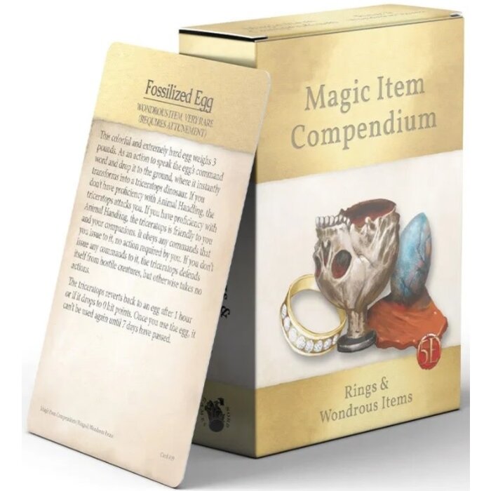 Nord Games Magic Item Compendium: Rings and Wondrous Items (5E Compatible)