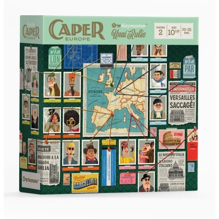 Keymaster Games Caper: Europe