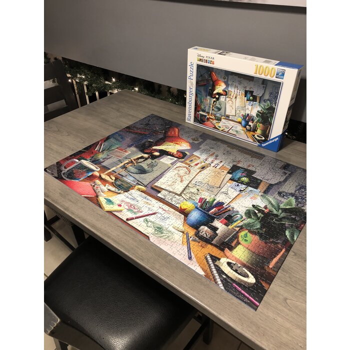 Ravensburger 1000 pcs - Pixar: The Artist's Desk