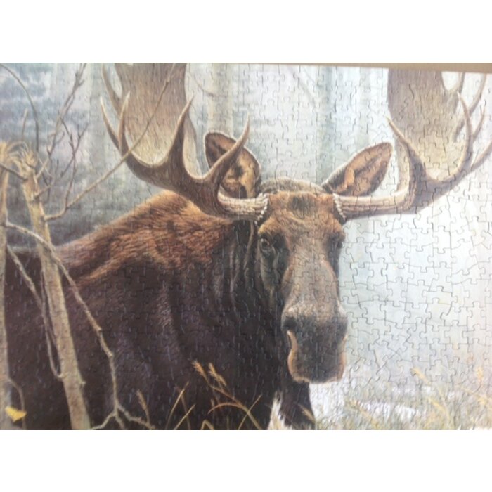 Cobble Hill Puzzles 500 pcs - Bull Moose (Robert Bateman)