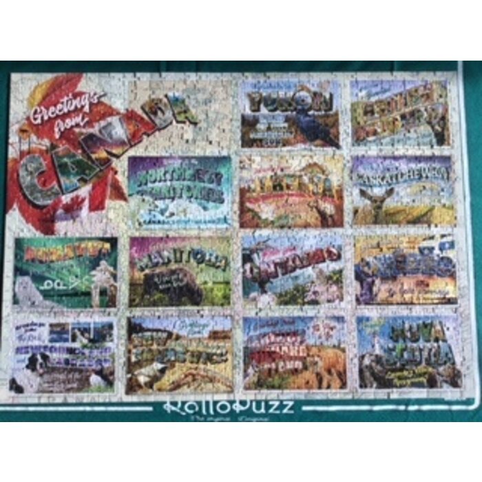 Cobble Hill Puzzles 1000 pcs - Greetings from Canada