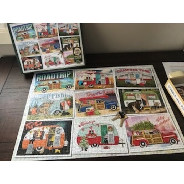 Cobble Hill Puzzles 1000 pcs - Hitting the Road