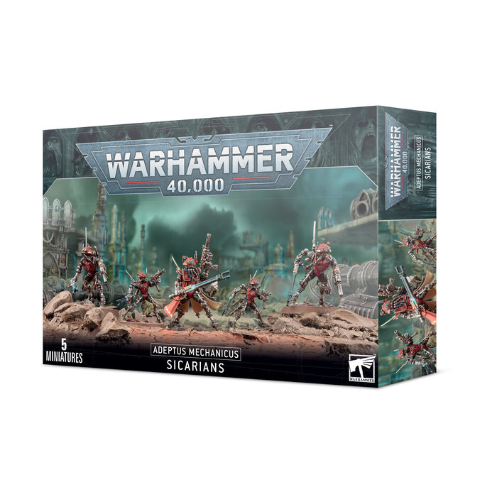 Games Workshop Warhammer 40K: Adeptus Mechanicus - Sicarians