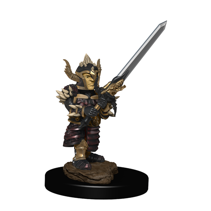 Wizkids/NECA LLC D&D Icons of the Realms: Halfling Fighter Male Premium Painted Miniature