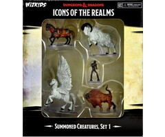 Wizkids/NECA LLC D&D Icons of the Realms: Summoned Creatures Set 1 Premium Painted Miniatures