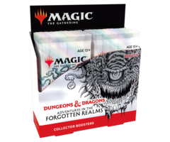 Wizards of the Coast Magic the Gathering TCG Adventures in the Forgotten Realms Collector Booster Box