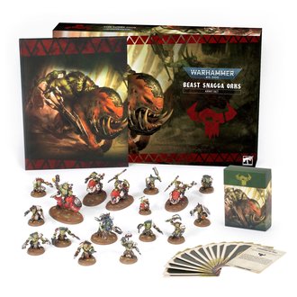 Games Workshop Warhammer 40K Beast Snagga Orks Army Set Games Workshop Warhammer 40K Beast Snagga Orks Army Set