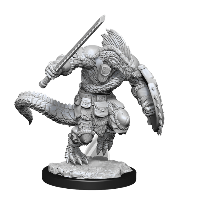 Wizkids/NECA LLC Nolzur's Marvelous Miniatures: Lizardfolk Barbarian & Cleric