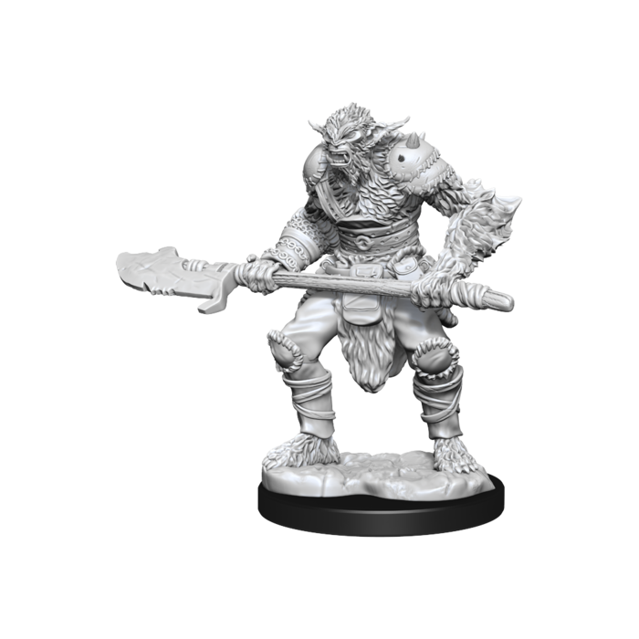 Wizkids/NECA LLC Nolzur's Marvelous Miniatures: Bugbear Barbarian & Bugbear Rogue(Male/Female)