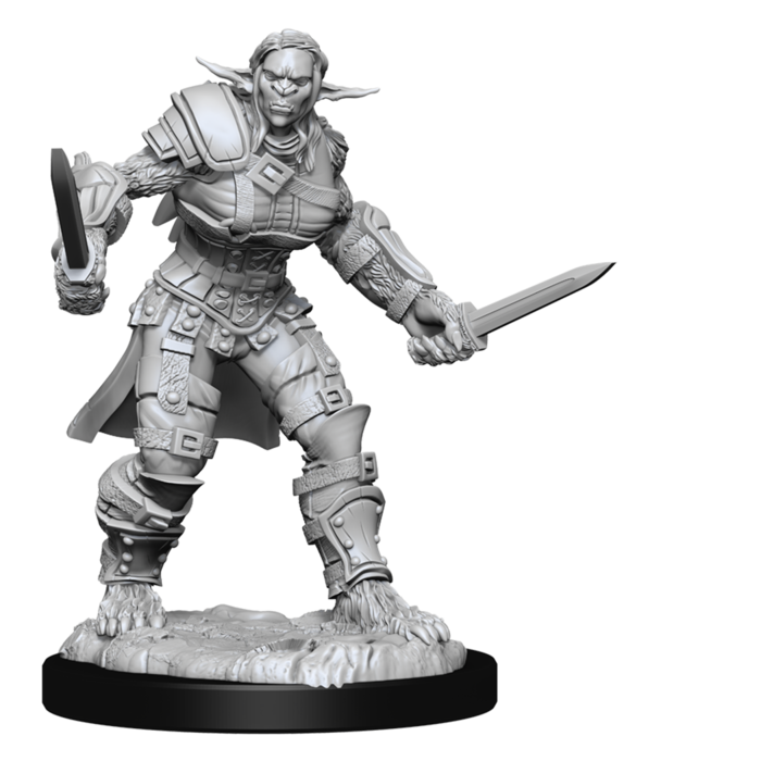 Wizkids/NECA LLC Nolzur's Marvelous Miniatures: Bugbear Barbarian & Bugbear Rogue(Male/Female)