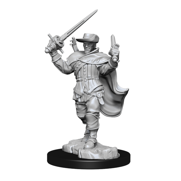 Wizkids/NECA LLC Nolzur's Marvelous Miniatures: Human Bard Male