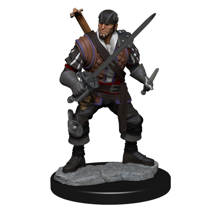 Wizkids/NECA LLC Nolzur's Marvelous Miniatures: Human Bard Male