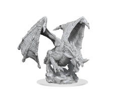 Wizkids/NECA LLC Nolzur's Marvelous Miniatures: Young Blue Dragon