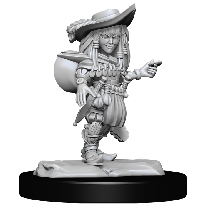 Wizkids/NECA LLC Pathfinder Deep Cuts Miniatures: Gnome Bard Female