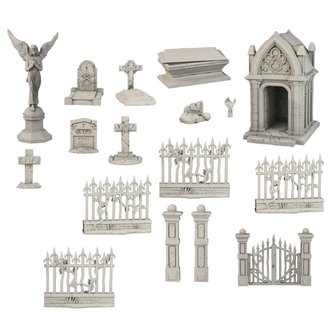 Mantic Games Terrain Crate Environment Miniatures Graveyard 18 pcs Mantic Games Terrain Crate Environment Miniatures Graveyard 18 pcs
