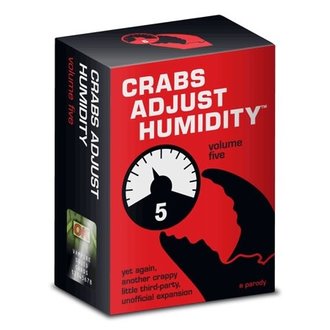 Vampire Squid Cards Crabs Adjust Humidity Vol 5 (Unofficial Expansion for Cards Against Humanity) Vampire Squid Cards Crabs Adjust Humidity Vol 5 (Unofficial Expansion for Cards Against Humanity)