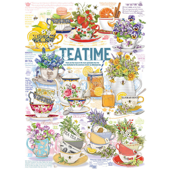 Cobble Hill Puzzles 1000 pcs - Tea Time
