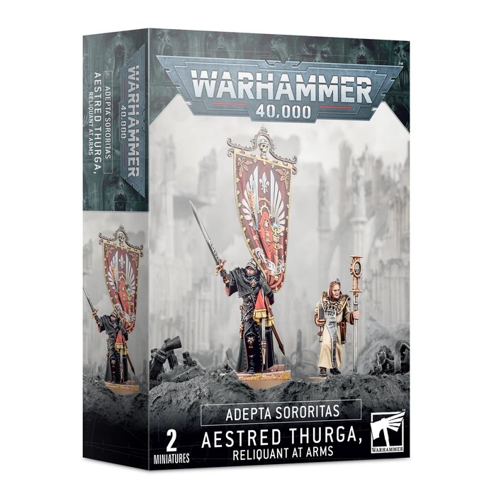 Games Workshop Warhammer 40K: Adepta Sororitas - Aestred Thurga, Reliquant at Arms