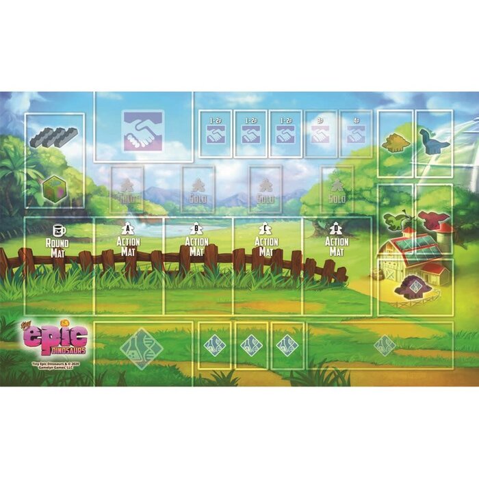 Gamelyn Games Playmat - Official Tiny Epic Dinosaurs