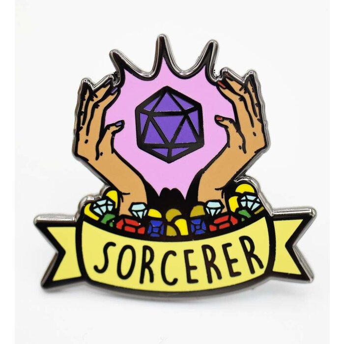 Foam Brain Games Enamel Pin - Banner Class