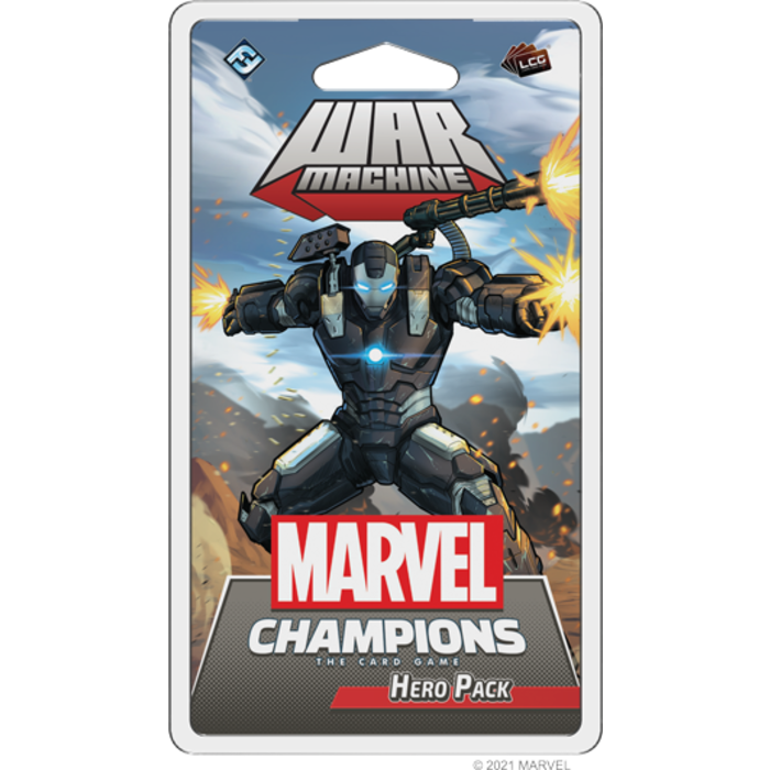 Fantasy Flight Games Marvel Champions LCG Warmachine Hero Pack