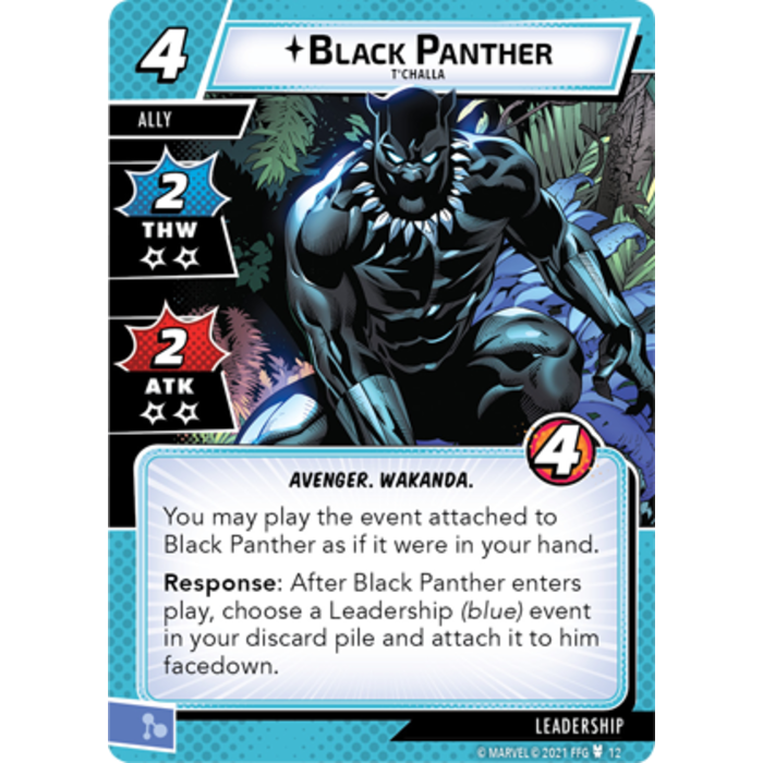 Fantasy Flight Games Marvel Champions LCG Warmachine Hero Pack