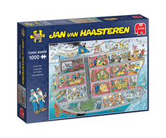 Jumbo Puzzles 1000 pcs - Jan van Haasteren: Cruise Ship