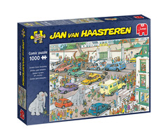 Jumbo Puzzles 1000 pcs - Jan van Haasteren: Jumbo Goes Shopping