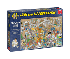 Jumbo Puzzles 3000 pcs - Jan van Haasteren: Gallery of Curiosities