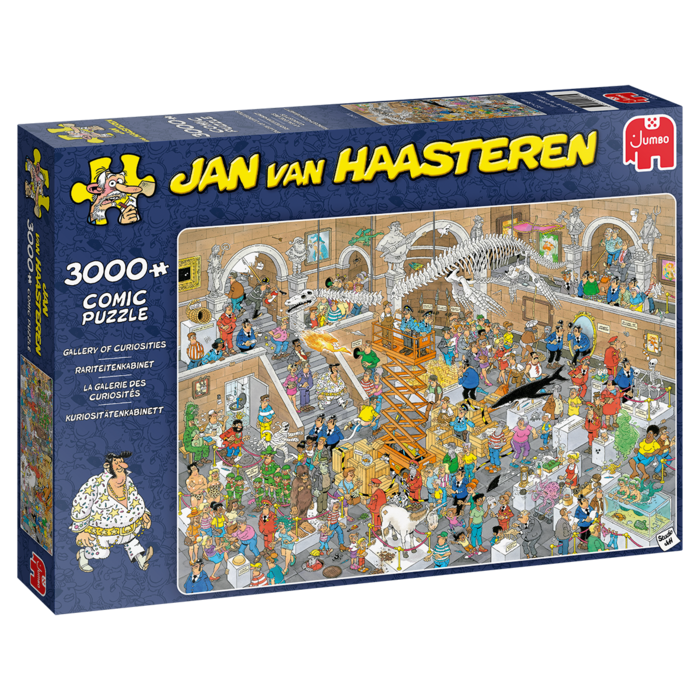 Jumbo Puzzles 3000 pcs - Jan van Haasteren: Gallery of Curiosities