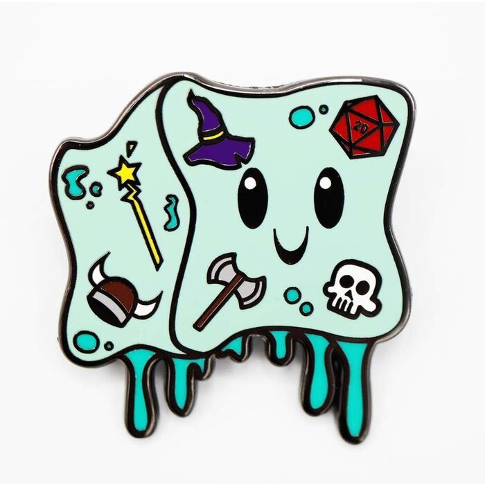 Foam Brain Games Enamel Pin