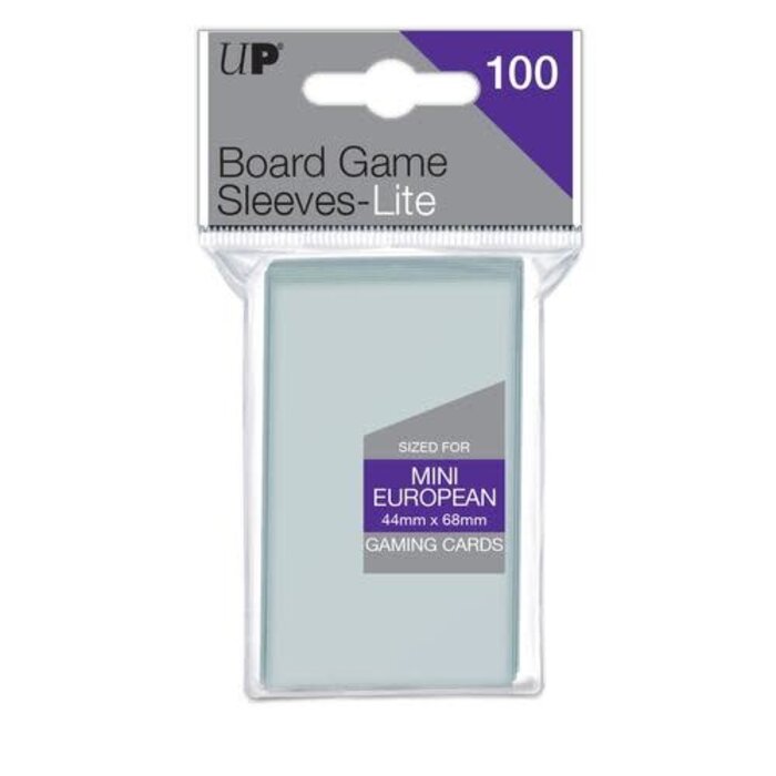 Ultra Pro Sleeves - 44x68mm - Ultra-Pro Lite - 100/pk - European Mini