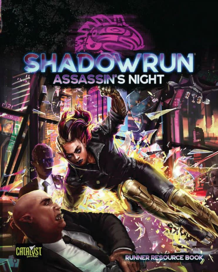 Catalyst Games Shadowrun RPG 6e: Assassins Night Campaign Book