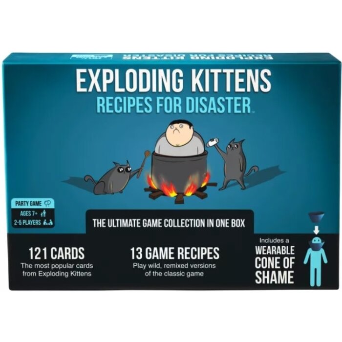 AdMagic Games Exploding Kittens: Recipes for Disaster