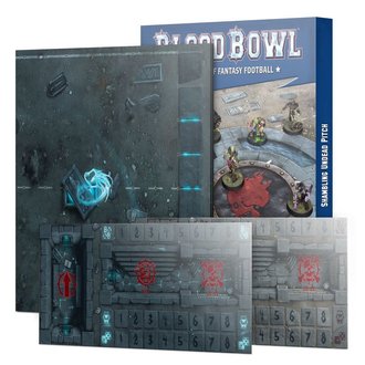 Games Workshop Blood Bowl: Shambling Undead Team - Pitch & Dugout Set Games Workshop Blood Bowl: Shambling Undead Team - Pitch & Dugout Set