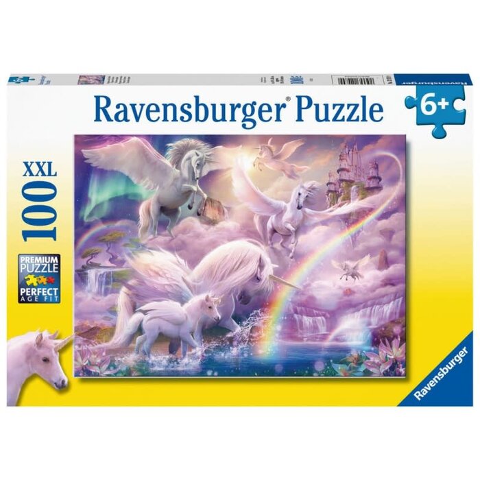 Ravensburger 100 pcs - Pegasus Unicorns (XXL)