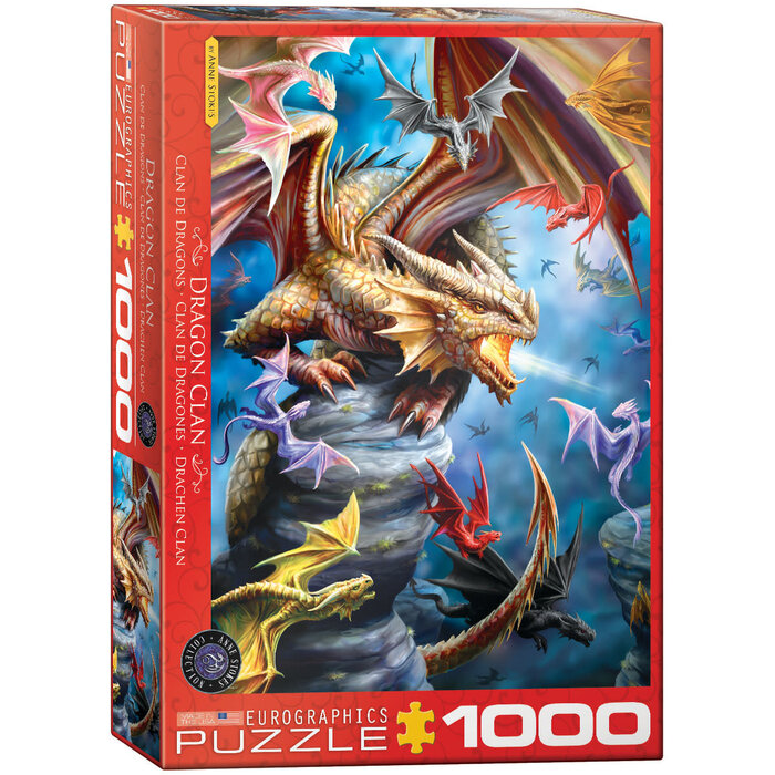 Eurographics 1000 pcs - Dragon Clan