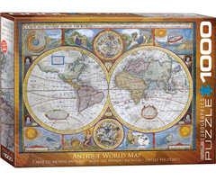 Eurographics 1000 pcs - Antique World Map
