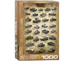 Eurographics 1000 pcs - World War II Tanks