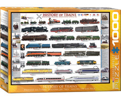Eurographics 1000 pcs - History of Trains