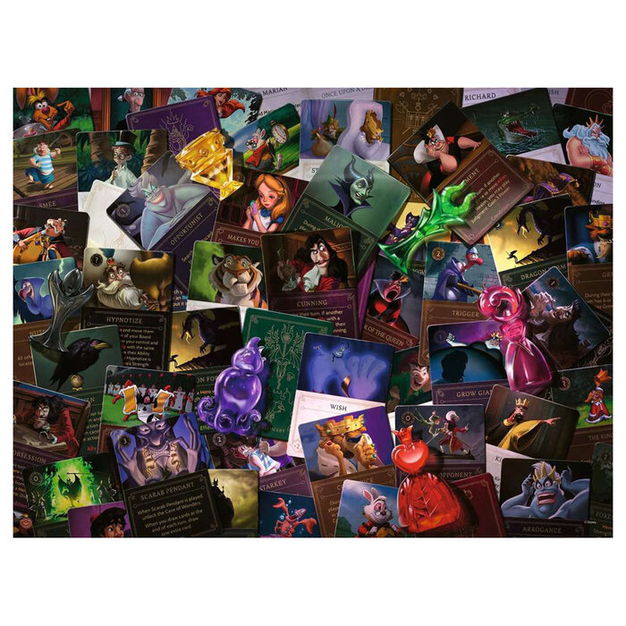 Ravensburger 2000 pcs - Disney Villainous: The Worst Comes Prepared