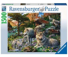 Ravensburger 1500 pcs - Wolves in Spring