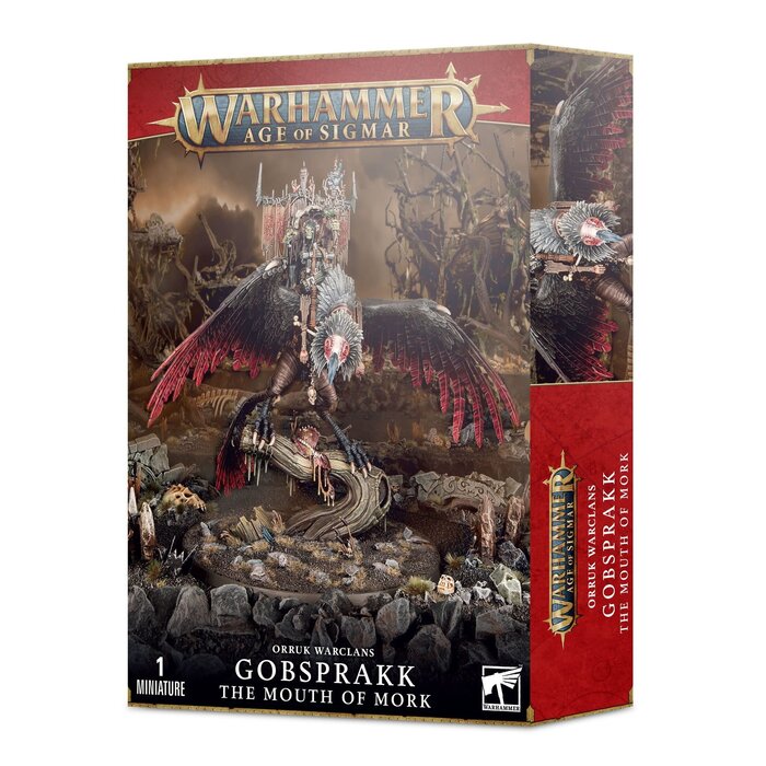 Games Workshop Warhammer Age of Sigmar: Orruk Warclans - Gobsprakk the Mouth of Mork