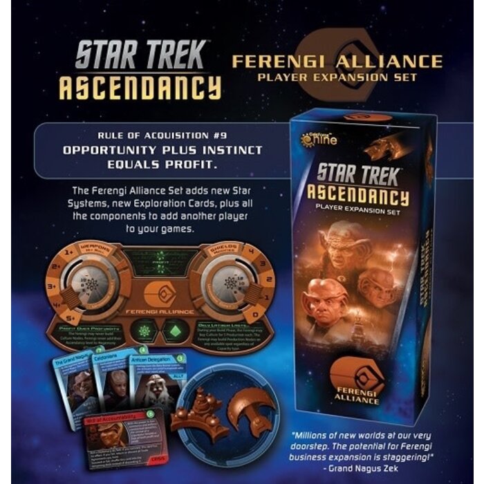 Gale Force Nine Star Trek Ascendancy: Ferengi Alliance Expansion