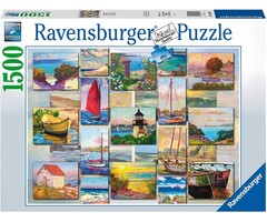 Ravensburger 1500 pcs - Coastal Collage