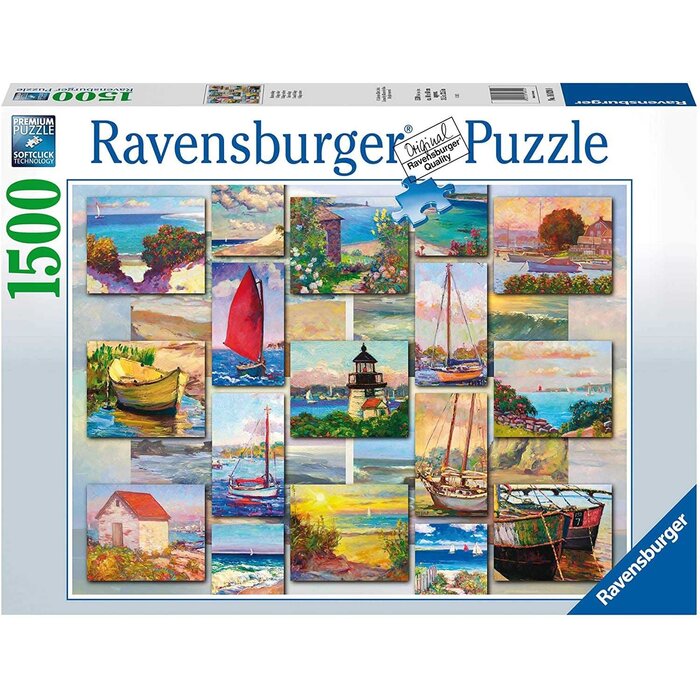 Ravensburger 1500 pcs - Coastal Collage