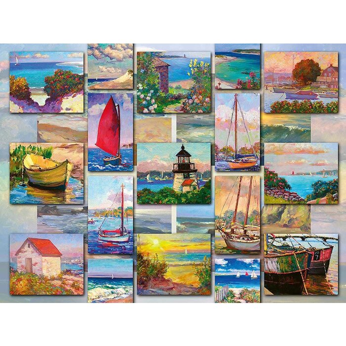 Ravensburger 1500 pcs - Coastal Collage