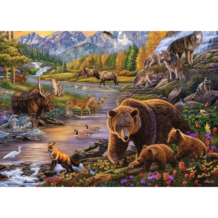 Ravensburger 500 pcs - Wilderness (Large Piece Format)