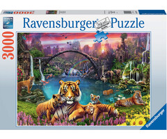 Ravensburger 3000 pcs - Tigers in Paradise