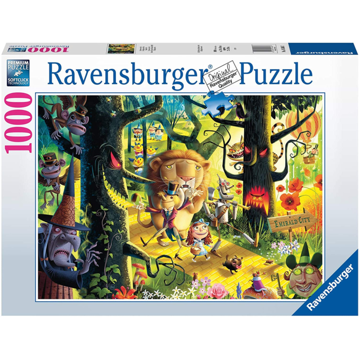 Ravensburger 1000 pcs - Classic Tales: Lions & Tigers & Bears, Oh My!